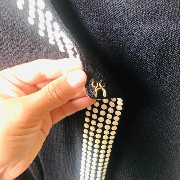 STJ JOHN Santana Knit Long Embellished Jacket - Picture 8 of 10